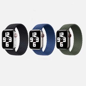 Gpack Apple Watch 40 mm KRD-32 Sağlam Hasır Örgü Medium Kordon