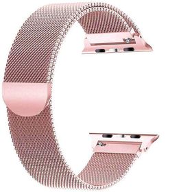 Gpack Apple Watch 42 mm Metal Kayış Kordon Gold Kılıf