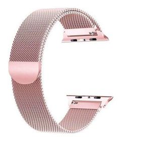Gpack Apple Watch 42 mm Metal Kayış Kordon Gold Kılıf