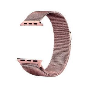 Gpack Apple Watch 42 mm Metal Kayış Kordon Hasır Çok Renkli Kılıf