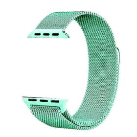 Gpack Apple Watch 42 mm Metal Kayış Kordon Hasır Çok Renkli Kılıf