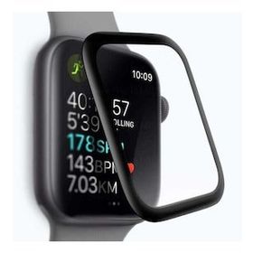 Gpack Apple Watch 44 mm Ppma Full Yapışan Siyah Ekran Koruyucu