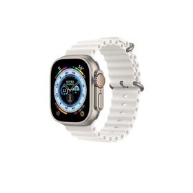 Gpack Apple Watch 44 mm Renkli ​​​​krd-75 Silikon Metal Tokalı Kordon