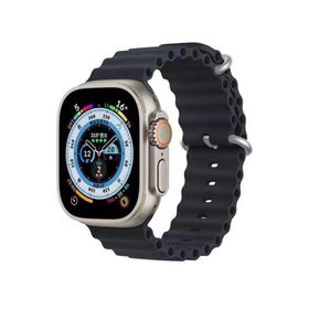 Gpack Apple Watch 44 mm Renkli ​​​​krd-75 Silikon Metal Tokalı Kordon
