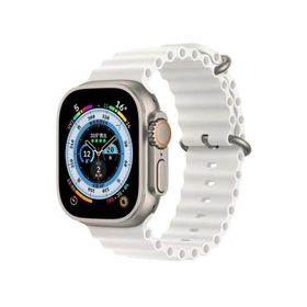 Gpack Apple Watch 44 mm Renkli ​​​​krd-75 Silikon Metal Tokalı Kordon