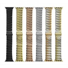 Gpack Apple Watch 44 mm Uyumlu Kordon Krd-48 Metal Kordon