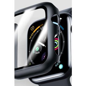 Gpack Apple Watch 44 mm Watch Gard Siyah Ekran Koruyucu