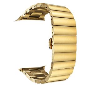 Gpack Apple Watch 6 40 mm Şık Tasarım Metal KRD 41 Gold Kordon