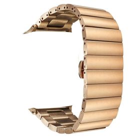 Gpack Apple Watch 6 40 mm Şık Tasarım Metal KRD 41 Gold Kordon