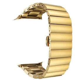 Gpack Apple Watch 6 40 mm Şık Tasarım Metal KRD 41 Gold Kordon