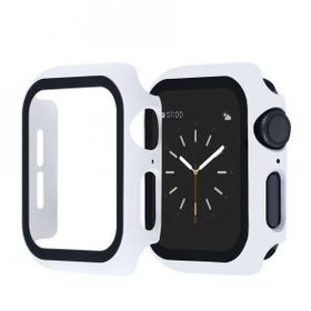 Gpack Apple Watch 6 44 mm Full Glue Gard Renkli Lacivert Ekran Koruyucu