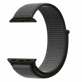 Gpack Apple Watch 6 44 mm Kumaş Cırtcırtlı Bronz Kordon