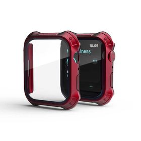 Gpack Apple Watch 7 41 mm Sert Silikon Gard 10 Kasa ve Ekran Koruma