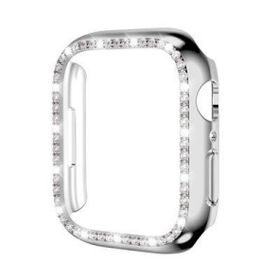 Gpack Apple Watch 7 45 mm Gard 05 Taşlı Kasa ve Ekran Koruyucu