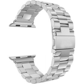 Gpack Apple Watch SE 2 2022 40 mm Metal Sıralı Siyah Kordon