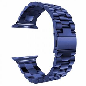 Gpack Apple Watch SE 2 2022 40 mm Metal Sıralı Siyah Kordon
