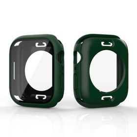 Gpack Apple Watch Se 2 2022 44 mm Kasa ve Ekran 360 Derece Koruma Sert Silikon Gard 12 Ekran Koruyucu