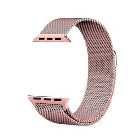 Gpack Apple Watch SE 40 mm Hasır Metal Örgülü Ayarlanabilir Bronz Kordon