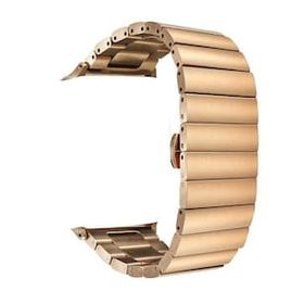 Gpack Apple Watch SE 40 mm Şık Tasarım Metal KRD 41 Gümüş Kordon