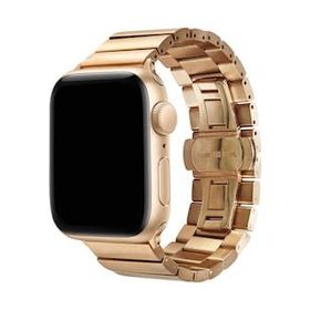Gpack Apple Watch SE 40 mm Şık Tasarım Metal KRD 41 Gümüş Kordon