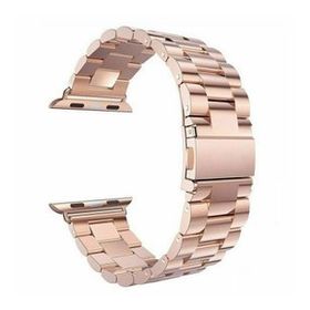 Gpack Apple Watch SE 44 mm Metal Sıralı Gümüş Kordon