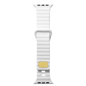 Gpack Apple Watch Se 44 mm Silikon Metal Tokalı Ayarlanabilir Krd73 Kordon