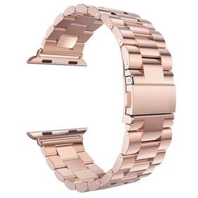 Gpack Apple Watch Series 8 41 mm Metal Sıralı Siyah Kordon