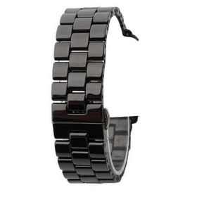 Gpack Apple Watch Series 8 41 mm Parlak Seramik Kaplama Metal Zr Siyah Kordon
