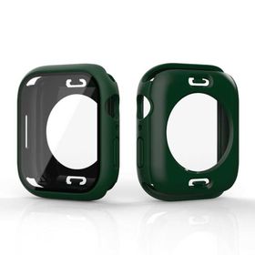 Gpack Apple Watch Series 8 45 mm Kasa ve Ekran 360 Derece Koruma Sert Silikon Gard 12 Ekran Koruyucu