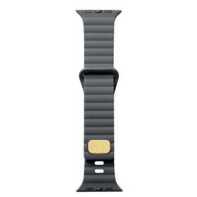 Gpack Apple Watch Series 8 45 mm Silikon Metal Tokalı Ayarlanabilir Krd73 Kordon