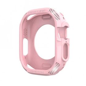 Gpack Apple Watch Ultra 49 mm Kasa ve Ekran 360 Koruma Sert Silikon Gard 17 Ekran Koruyucu