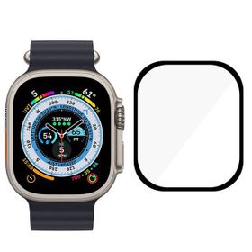 Gpack Apple Watch Ultra 49 mm Ppma Ekran Koruma Siyah