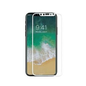 Gpack Beyaz Apple iPhone XS Full Kapatan Renkli Cam