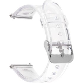 Gpack Case 4U C1 Metal Tokalı Şeffaf Silikon KRD 13 Şeffaf Kordon