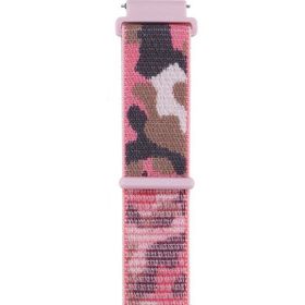 Gpack Ferro Fsw3 Wear 3 Pro Cırtcırt Kumaş Ayarlanabilir Açık Pembe Kordon