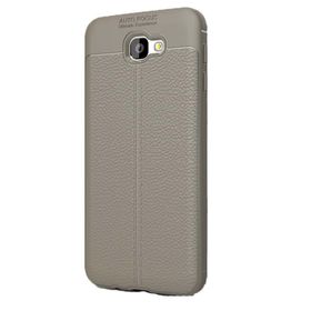 Gpack Galaxy J5 Prime Niss Silikon Arka Korumalı Siyah Nano Glass Cep Telefonu Kılıfı