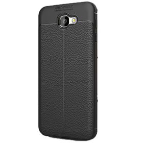 Gpack Galaxy J5 Prime Niss Silikon Arka Korumalı Siyah Nano Glass Cep Telefonu Kılıfı