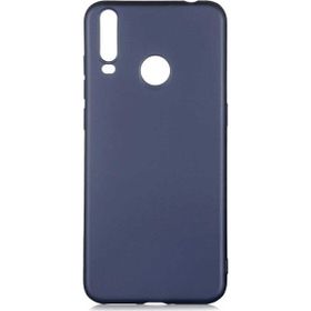 Gpack General Mobile GM 10 Premier Mat Silikon Esnek Koruma Nano Glass Lacivert Cep Telefonu Kılıfı