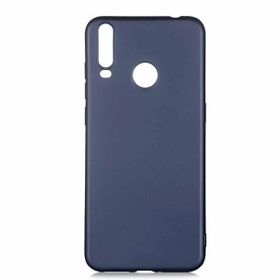 Gpack General Mobile GM 10 Premier Mat Silikon Esnek Koruma Nano Glass Lacivert Cep Telefonu Kılıfı