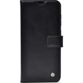 Gpack General Mobile GM 20 Kar Delux Cüzdan Kartvizitli Kopçalı Siyah Kılıf