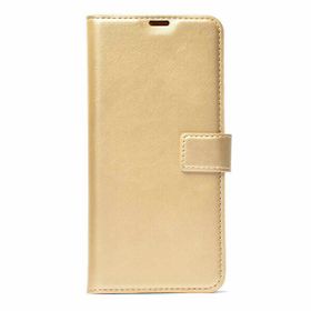 Gpack General Mobile GM 20 Pro Local Cüzdan Standlı Kartvizitli Gold Kılıf