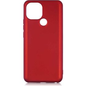 Gpack General Mobile Gm 21 Pro Kılıf Korumalı Mat Soft Premier Silikon + Kırmızı Nano Glass