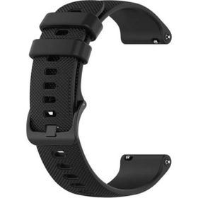 Gpack General Mobile GM Watch Benekli Kancalı Silikon Siyah Kordon