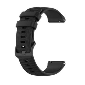Gpack General Mobile GM Watch Benekli Kancalı Silikon Siyah Kordon