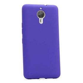 Gpack General Mobile GM5 Plus Premier Silikon Mor Kılıf + Nano Glass Koruyucu