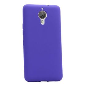 Gpack General Mobile GM5 Plus Premier Silikon Mor Kılıf + Nano Glass Koruyucu