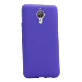 Gpack General Mobile GM5 Plus Premier Silikon Mor Kılıf + Nano Glass Koruyucu