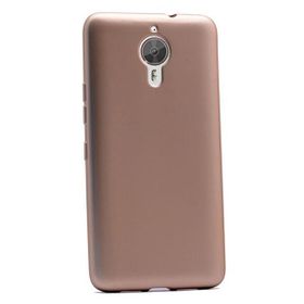 Gpack General Mobile GM5 Plus Premier Silikon Nano Glass Koruyucu Gold Kılıf Kılıf