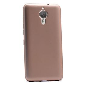 Gpack General Mobile GM5 Plus Premier Silikon Nano Glass Koruyucu Gold Kılıf Kılıf