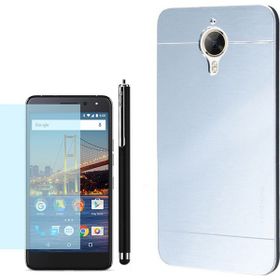 Gpack General Mobile GM5 Plus Sert Motomo Gümüş Arka Kapak